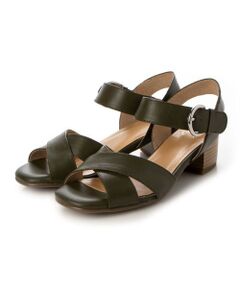 【WEB限定】【3E】ストラップクロスサンダル