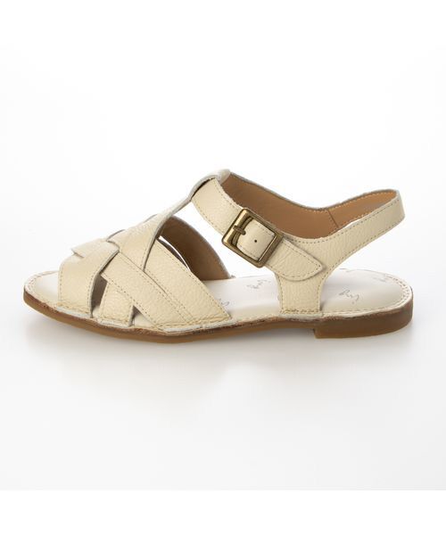 ing / イング サンダル | 【サスティナブル】クロスメッシュデザインサンダル | 詳細9