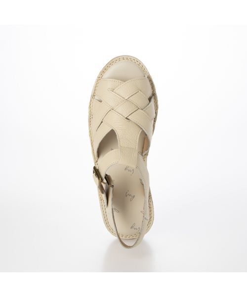 ing / イング サンダル | 【サスティナブル】クロスメッシュデザインサンダル | 詳細11