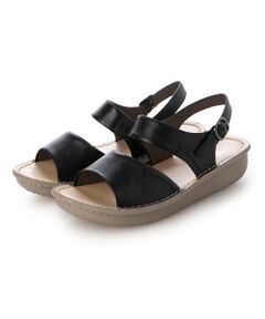 ing / イング サンダル | 【WEB限定】【3E】厚底デザインサンダル