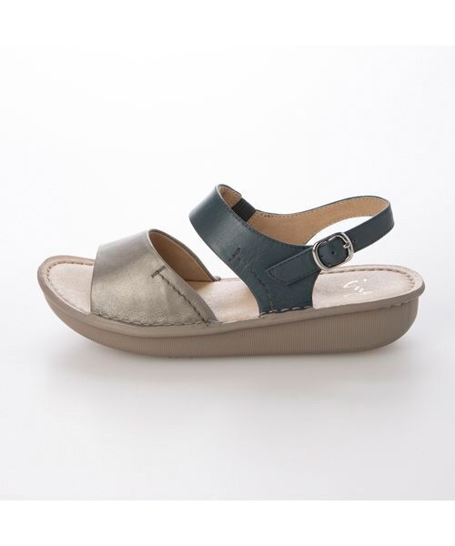 ing / イング サンダル | 【WEB限定】【3E】厚底デザインサンダル | 詳細12