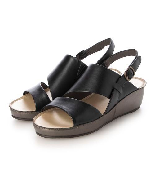 ing / イング サンダル | 【WEB限定】【3E】クロスデザインサンダル | 詳細6