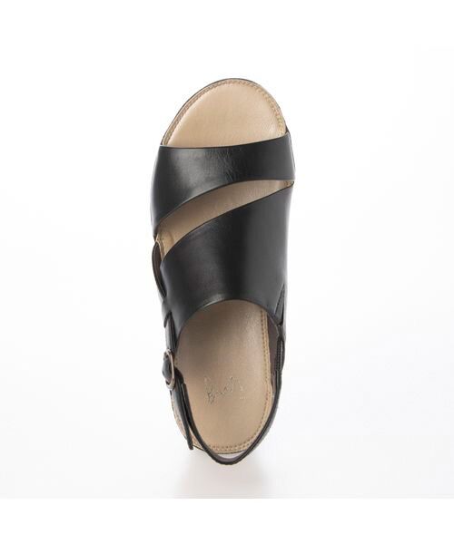 ing / イング サンダル | 【WEB限定】【3E】クロスデザインサンダル | 詳細9
