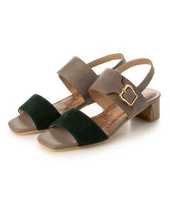 ing / イング サンダル | スクエアトゥバックベルトサンダル