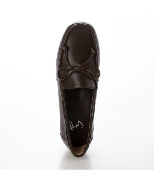 ing / イング フラットシューズ | 【3E】【サスティナブル】リボン付きモカシューズ | 詳細3