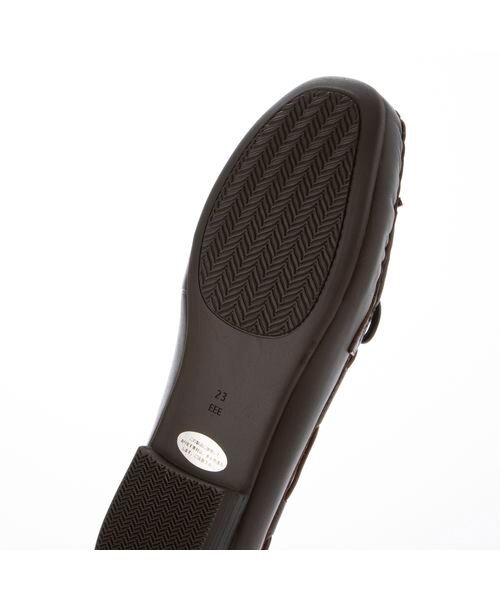 ing / イング フラットシューズ | 【3E】【サスティナブル】リボン付きモカシューズ | 詳細4