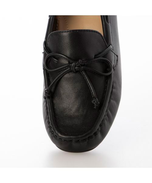 ing / イング フラットシューズ | 【3E】【サスティナブル】リボン付きモカシューズ | 詳細15