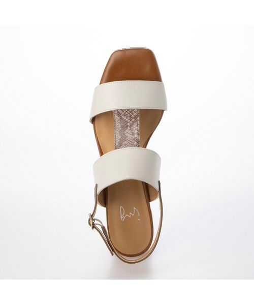 ing / イング サンダル | スクエアトゥバックベルトサンダル | 詳細3