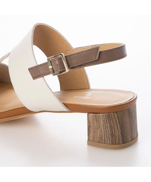ing / イング サンダル | スクエアトゥバックベルトサンダル | 詳細5