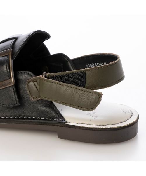 ing / イング サンダル | シングルモンクデザインバックストラップシューズ | 詳細10