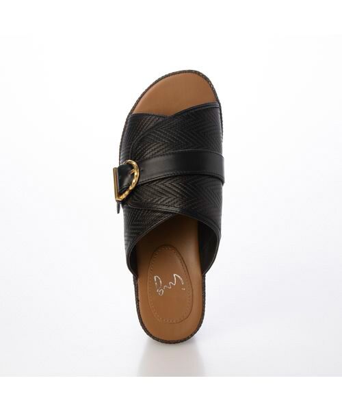 ing / イング サンダル | バックルデザインミュールサンダル | 詳細8