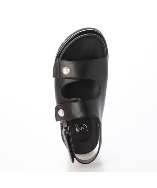 ing / イング サンダル | パールモチーフフッドベッドサンダル | 詳細8