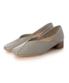 ing / イング パンプス | 切り替えデザインローヒールパンプス