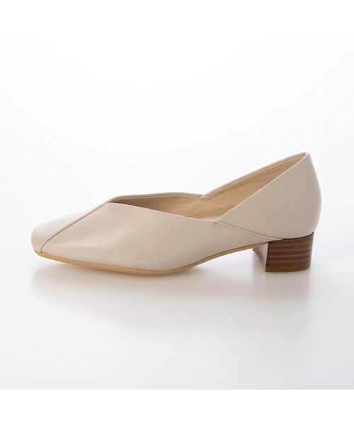 ing / イング パンプス | 切り替えデザインローヒールパンプス | 詳細1