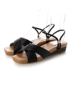 ing / イング サンダル | クロスベルトストラップサンダル