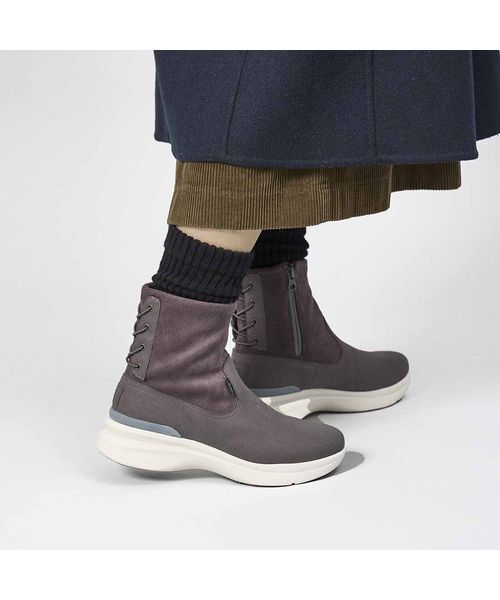 ing/イング 【レイン対応】厚底ストレッチブーツ ダークグレー M(23.5) ing/イング 【レイン対応】厚底ストレッチブーツ ダークグレー M(23.5)