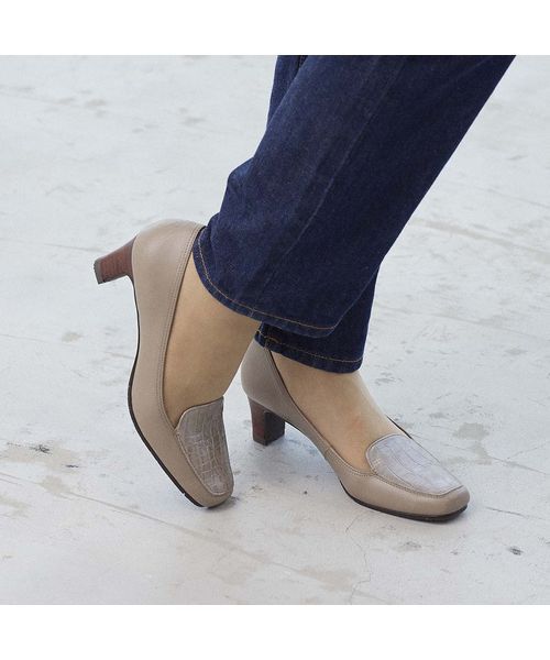 ing / イング パンプス | 【WEB限定】コンビモカデザインパンプス | 詳細17