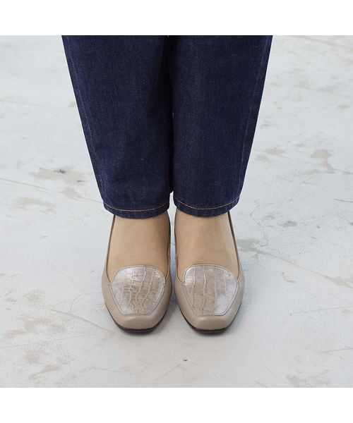 ing / イング パンプス | 【WEB限定】コンビモカデザインパンプス | 詳細18