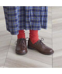 ing / イング フラットシューズ | 【WEB限定】センターシームレースアップシューズ