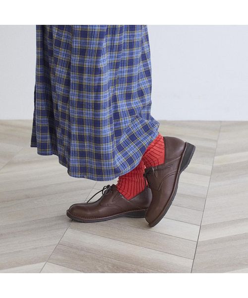 ing / イング フラットシューズ | 【WEB限定】センターシームレースアップシューズ | 詳細12