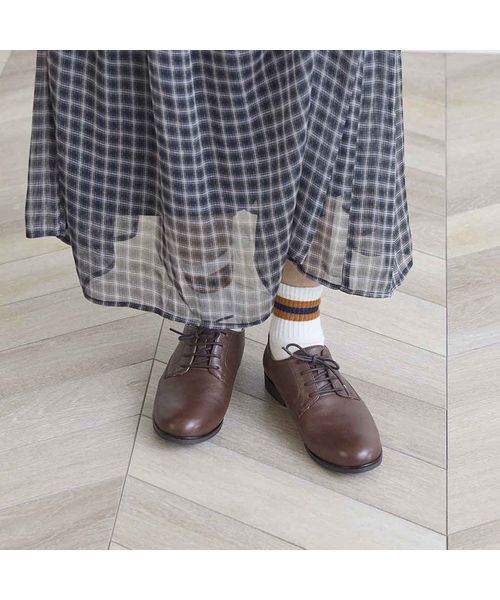 ing / イング フラットシューズ | シンプルレースアップシューズ | 詳細7