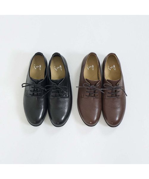 ing / イング フラットシューズ | シンプルレースアップシューズ | 詳細9