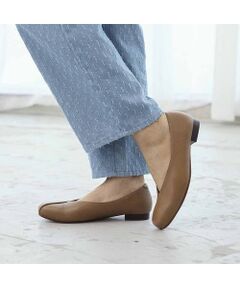 ing / イング フラットシューズ | 【WEB限定】スクエアトゥVカットフラットシューズ