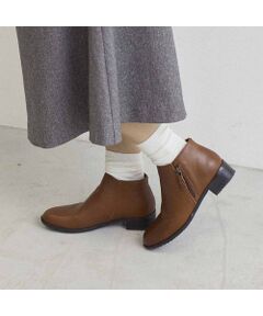 【WEB限定】【レイン対応】サイドファスナーショートブーツ