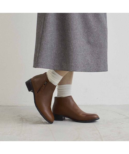 ing / イング ブーツ（ショート丈） | 【WEB限定】【レイン対応】サイドファスナーショートブーツ | 詳細8
