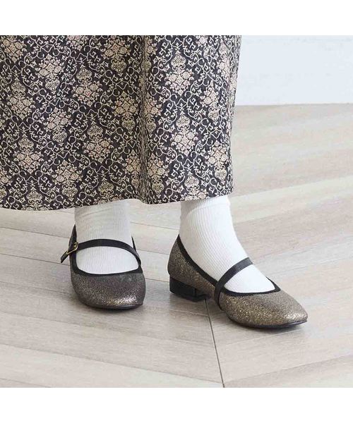 ing / イング フラットシューズ | アシンメトリーメリージェーンパンプス | 詳細17