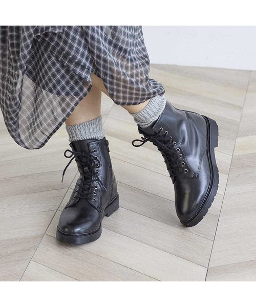 ing / イング ブーツ（ショート丈） | 【WEB限定】レースアップショートブーツ | 詳細17