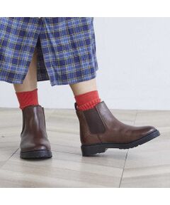 ing / イング ブーツ（ショート丈） | 【WEB限定】厚底サイドゴアショートブーツ