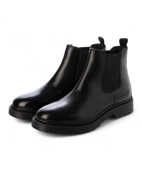 ing/イング 【WEB限定】厚底サイドゴアショートブーツ ブラック 37/23.5cm ing/イング 【WEB限定】厚底サイドゴアショートブーツ ブラック 37/23.5cm