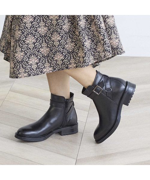 ing / イング ブーツ（ショート丈） | 【WEB限定】クロスベルトデザインショートブーツ | 詳細7