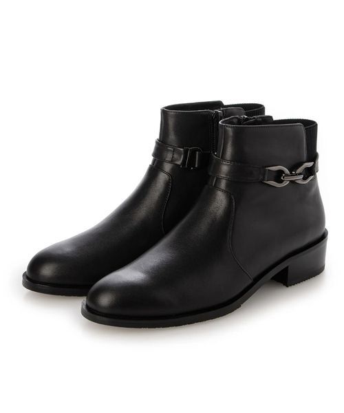 ing / イング ブーツ（ショート丈） | 【2WAY】デザインショートブーツ（ブラック）