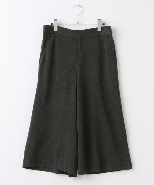 INGEBORG / インゲボルグ その他パンツ | 【アウトレット】ジャージ素材ガウチョパンツ（チャコール）