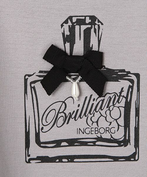 INGEBORG / インゲボルグ Tシャツ | 【アウトレット】香水瓶プリントTシャツ | 詳細6