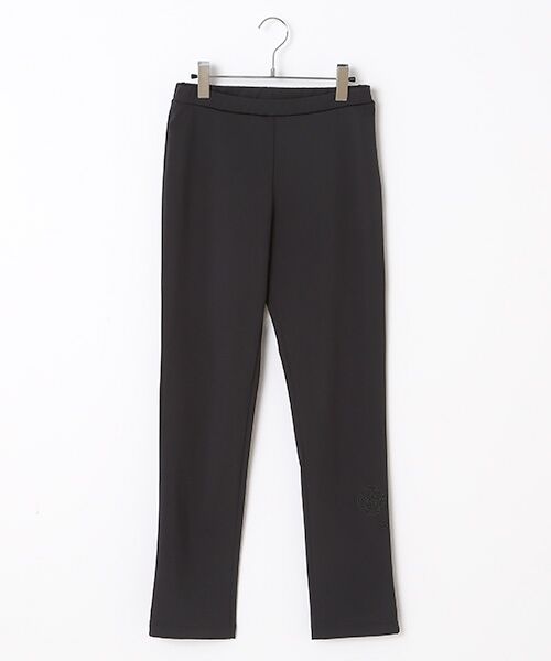 INGEBORG / インゲボルグ その他パンツ | 【アウトレット】ストレッチエナジーフィットパンツ（クロ）