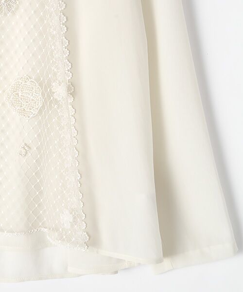 INGEBORG / インゲボルグ シャツ・ブラウス | 【アウトレット】ノルディックストレッチシフォン×レースブラウス | 詳細4