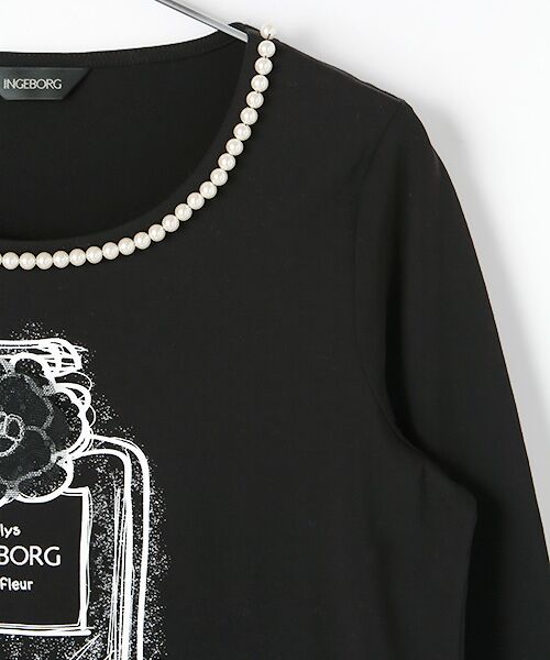 INGEBORG / インゲボルグ Tシャツ | 【アウトレット】香水瓶ロングスリーブTシャツ | 詳細2
