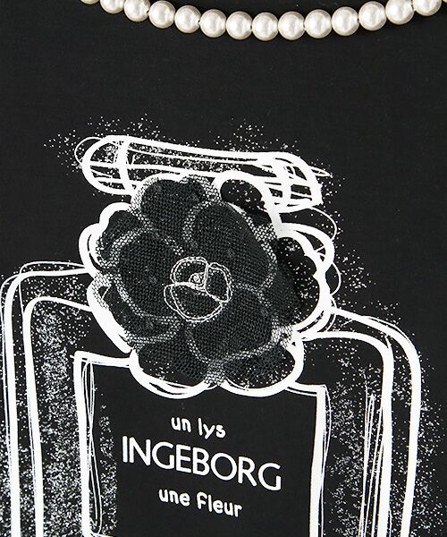 INGEBORG / インゲボルグ Tシャツ | 【アウトレット】香水瓶ロングスリーブTシャツ | 詳細4