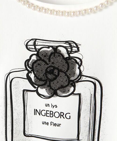 INGEBORG / インゲボルグ Tシャツ | 【アウトレット】香水瓶ロングスリーブTシャツ | 詳細5