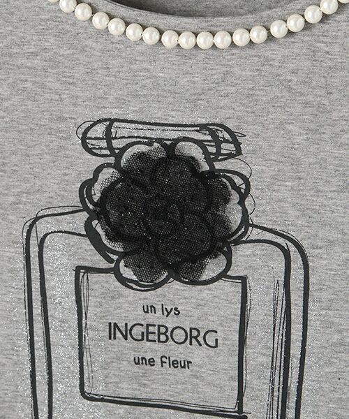 INGEBORG / インゲボルグ Tシャツ | 【アウトレット】香水瓶ロングスリーブTシャツ | 詳細6