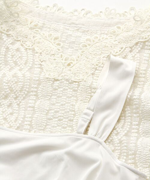 INGEBORG / インゲボルグ シャツ・ブラウス | 【アウトレット】ケーブルエンブロイダリーブラウス | 詳細6