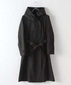 【OUTLET】綿ナイロンタッサーエアロワッシャートレンチコート