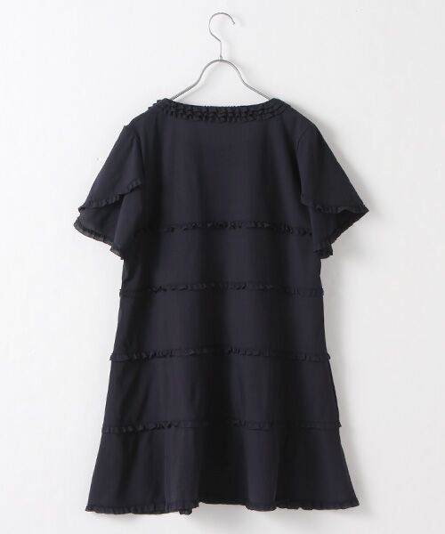 セール】 【アウトレット】チュールプチフリルチュニック （チュニック