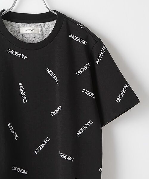 INGEBORG / インゲボルグ Tシャツ | 【OUTLET】ロゴ or ボーダーカットソーＴシャツ | 詳細2