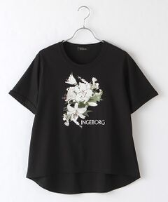 【OUTLET】カサブランカプリントカットソー