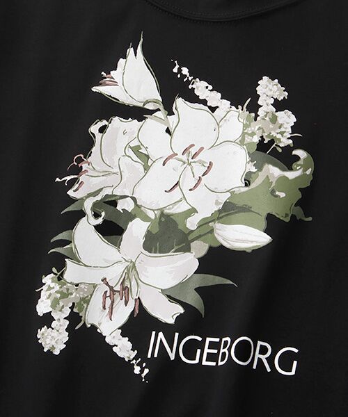 INGEBORG / インゲボルグ Tシャツ | 【OUTLET】カサブランカプリントカットソー | 詳細1
