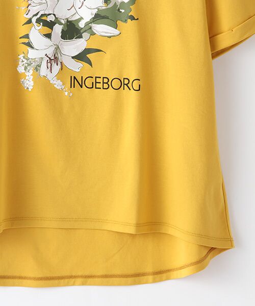 INGEBORG / インゲボルグ Tシャツ | 【OUTLET】カサブランカプリントカットソー | 詳細6